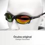 Imagem de Oculos Sol Proteção Uv Preto Lupa Masculino Qualidade