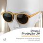 Imagem de Oculos Sol Verão Casual Proteção Uv + Case + Masculino Vinta