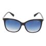 Imagem de Óculos Solar Colcci Ella C0059a0286 Preto Brilho Lente Azul Degradê