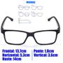 Imagem de Oculos Troca Frente Clip On Armação Para Grau E Sol 930 kit6