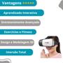 Imagem de Óculos VR Box 2.0 3D Realidade Virtual Android Controle Bluetooth