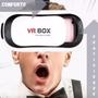 Imagem de Oculos Vr Box Com Controle Realidade Virtual 3D Bluetooth