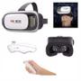 Imagem de Óculos Vr Box Realidade Virtual 3D Android IOS Controle - Bluetooth 