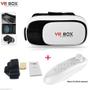 Imagem de Óculos Vr Box Realidade Virtual 3D Android IOS Controle - Bluetooth 