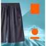 Imagem de Oferta! kit com 3 bermudas dry fit de seda gelada  esportivas - premium