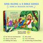 Imagem de Olá 2 Crianças Jesus Me Ama - Livro de Som - 6 Botão Brinquedo Musical Cristão - Canções Bíblicas e Ilustrações - Presente para a Páscoa, Batismos, Aniversários, Crianças, Bebê