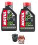Imagem de Óleo 2L Motul 5100 15W50 Api Sm Sl + Filtro Oleo Fram Ph6017