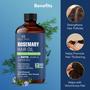 Imagem de Óleo de cabelo Botanic Hearth Rosemary com biotina 60 ml para crescimento de cabelo