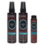 Imagem de Óleo de cabelo HASK ARGAN Repairing Shine Vegan Color Safe, pacote com 3