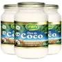 Imagem de Óleo de Coco Extra Virgem 500ml kit 3 Unilife