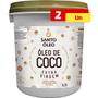 Imagem de Óleo de Coco Extravirgem Polpa 2 X 3,2l Santo Óleo