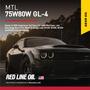 Imagem de Óleo de Engrenagem Red Line 50204 SAE 75W80 API GL-4 946mL (Kit com 2 Unidades)