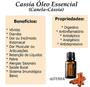 Imagem de Óleo essencial de Cassia 05ml 100 gotas - Suporte redução de gordura, rins, diarréia, náuseas