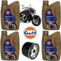 Imagem de Óleo Filtro Gulf 15W50 100% Sintético Suzuki Boulevard M800