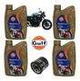 Imagem de Óleo Gulf 10w40 100% Sintético - Suzuki Bandit Kit