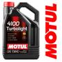 Imagem de Óleo Motul 4100 Turbolight 10w40 Galão 4 Litros Original