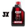 Imagem de Óleo Motul 6100 SAVE-lite 5W30 4T Sintético 3 Litros  API SP