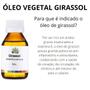 Imagem de Oleo Vegetal De Girassol Puro Prensado A Frio 50ml - Wnf - Para Rugas Antioxidante
