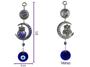 Imagem de Olho Grego Amuleto Olho Turco Decorativo Coruja e Lua 27cm