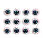 Imagem de Olhos Artificiais Halloween - Kit com 6 Unidades