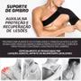 Imagem de Ombreira protetor de ombro protecao academia futebol exercicios bilateral ortopedica