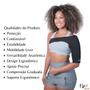Imagem de Ombreira Suporte De Ombro Ajustavel BIlateral Neoprene Protetor Treino Fitness Exercício Funcional Qualidade Resistente Durável 