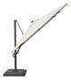 Imagem de Ombrelone Guarda Sol Lateral Retangular 4x3m Bege Base E Led