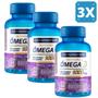 Imagem de Ômega 3 1000 Mg 60 Capsulas  Catarinense Kit Com 3 Unidades