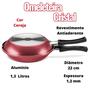Imagem de Omeleteira Frigideira Grande 22 cm com Antiaderente MTA facil limpeza