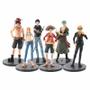 Imagem de One Piece Figura de Ação diversos Luffy Zoro Sanji 18cm