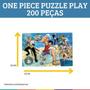 Imagem de One Piece Puzzle Play 200 Peças Quebra-cabeça 3 Etapas Elka