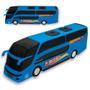 Imagem de Ônibus de Brinquedo Miniatura Busão de Viagem Azul