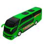 Imagem de Ônibus de Brinquedo Miniatura Busão de Viagem Verde