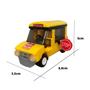 Imagem de Ônibus Escolar Amarelo em Blocos de Montar - Estimule a Coordenação e o Raciocínio das Crianças com esse Brinquedo Divertido e Rico em Detalhes