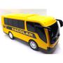 Imagem de Ônibus escolar em miniatura de Brinquedo amarelo 21cm