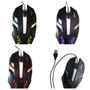 Imagem de Optical Mouse com fio USB com Luminação colorido