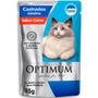 Imagem de Optimum Sachê Gatos Castrados Carne 85g 10 unid Alimento Úmido ao Molho
