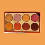 Imagem de Orange Secrets Palette Sombras Niina Secrets Eudora Acabamento Matte Brilho Alta pigmentação