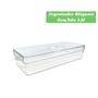Organizador Cesto Para Geladeira Armário Tampa Com Respiradouro Otimização De Espaço 3,6l Multiuso - Plastutti Imagem de Organizador Cesto Para Geladeira Armário Tampa Com Respiradouro Otimização De Espaço 3,6l Multiuso