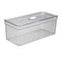Imagem de Organizador Com Cesta Alimentos Multiuso Transparente - 1 UN