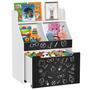 Imagem de Organizador de Brinquedos GDLF Kids Bookshelf - Branco - Suporta 100kg