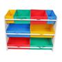 Imagem de Organizador de Brinquedos Infantil OrganiBox Colorido