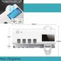 Imagem de Organizador de Escovas de Dentes com Esterilizador UV e Dispensador Automático  Ideal para Casa