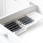 Imagem de Organizador De Facas Clear 37,5 X 15 X 5,6 Cm Branco Fechado