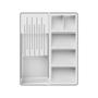 Imagem de Organizador de Facas e Talheres Clear Branco - Ou