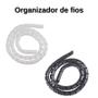 Imagem de Organizador De Fios Cabos Espiral