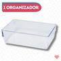 Imagem de Organizador de Gaveta Modulo 2  Porta Maquiagem Talheres 1un