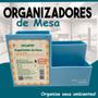 Imagem de Organizador De Mesa Azul Escritório Porta Treco Leonora