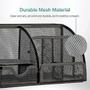 Imagem de Organizador de Mesa com 6 Compartimentos - Collection Mesh Drawer (Preta)