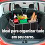 Imagem de Organizador de porta malas carro universal Suv Pickup Grande sacola bolsa organizadora compras brinquedos sapatos ferramentas 